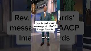 Rev Al on Harris message at NAACP image awards [upl. by Sainana]