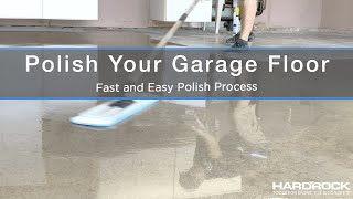 Polish Your Garage Floor Fast and Easy [upl. by Archaimbaud]