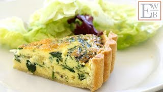 Beths Foolproof Spinach Quiche Recipe [upl. by Sinai]