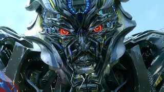 Transformers Age of Extinction  Optimus Prime vs Galvatron amp Lockdown 1080p [upl. by Aicirtan]