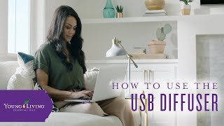 How To Use The USB Diffuser by Young Living [upl. by Maram]