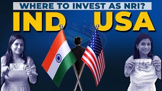 Where to invest as NRI  US or India [upl. by Alistair]