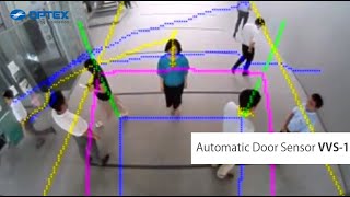 OPTEX  Automatic Door Sensor VVS1 [upl. by Cynthy]