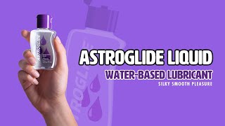 ASTROGLIDE Liquid WaterBased Personal Lubricant [upl. by Kciredohr]