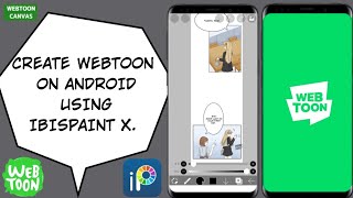 HOW TO CREATE WEBTOON ON ANDROID PHONE USING IBISPAINT X  MY PROCESS  JiAhn Art [upl. by Selec]