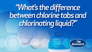 What are the Differences Between Chlorine Tabs and Liquid Chlorine [upl. by Anielram]