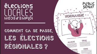 Le scrutin des élections régionales  3 minutes pour comprendre [upl. by Airemaj]