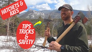 How To Use Your HatchetTIPS TRICKS amp Safety 101 [upl. by Onateyac]