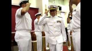 Senior Chief becomes Chief Warrant Officer [upl. by Annaig]