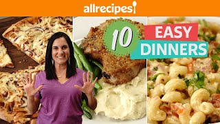 Ten Ingredient Dinners To Make At Home To Feed the Family  Allrecipes [upl. by Britteny669]