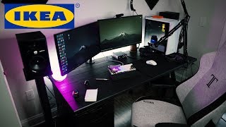 How to get an INSANE Desk Setup for UNDER 100 from Ikea [upl. by Neda]