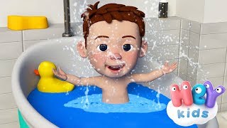 Vaske Hender barnesanger  karaoke 🛁 Badesang for barn  HeyKids [upl. by Deadman797]