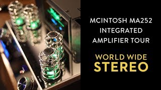 McIntosh MA252 Integrated Amp Tour [upl. by Helman569]