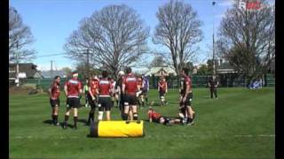 R80 Rugby Coaching Ruck Defence Drill with Scott Robertson [upl. by Aivata]