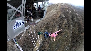 The Highest Bungy Jump In New Zealand [upl. by Nellaf]