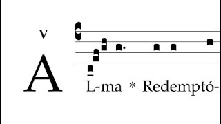 Alma redemptoris Mater [upl. by Letch]