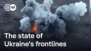 Latest developments in Ukraines battle against Russia  DW News [upl. by Gatian]