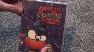 The Adventures of Sonic the Hedgehog The Complete Animated Series DVD Unboxing [upl. by Croydon16]