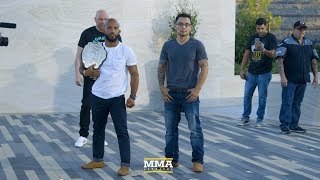 UFC 215 Demetrious Johnson vs Ray Borg Staredown – MMA Fighting [upl. by Adnocahs]