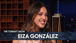 Eiza González Auditioned for Robert Rodriguez in a Wedding Dress  The Tonight Show [upl. by Nwahsiek]