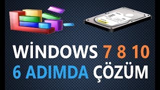 Harddisk Hatalarını Onarma Windows 7 8 10 [upl. by Eidlog]