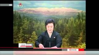 Official North Korea State TV Announcement of Death of Kim Jong Il [upl. by Gentes]