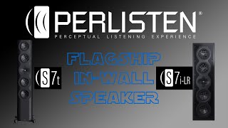 Perlisten S7iLR inwall speaker Unboxing [upl. by Ardnuasac]