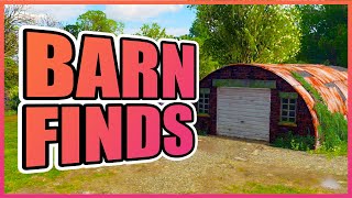 ALL Barn Find Locations including LEGO Valley Barn Find in FORZA HORIZON 4 [upl. by Flavian]