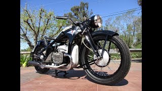 1938 Zundapp K800 Running [upl. by Dawes320]