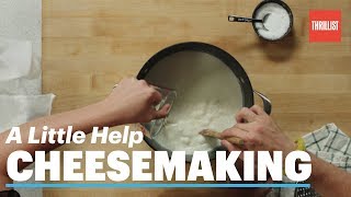 How to Make Cheese at Home  A Little Help Cheesemaking [upl. by Ytsihc]