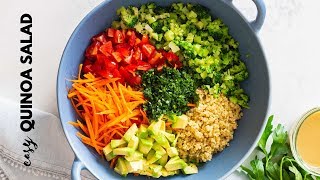 Easy Quinoa Salad [upl. by Gilman]