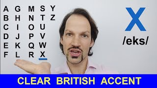 How To Pronounce The English Alphabet BRITISH PRONUNCIATION [upl. by Ring]