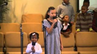 Childrens Choir at New Life SDA Church  I Just Want to Thank You [upl. by Goodden]