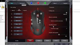 Pictek Gaming Mouse T7 Review  Technical Functions  Software MACRO BUTTON SET UP [upl. by Kcirrej201]