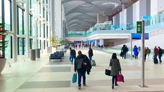 Arriving in Istanbul Airport Terminal Tour amp Walk to the Exit [upl. by Sander161]