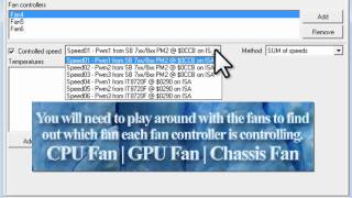 Control Fan Speeds With SpeedFan Tutorial [upl. by Artair558]