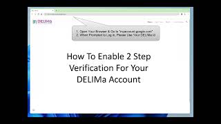 2 Step Verification Guide [upl. by Lodmilla]