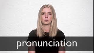 How to pronounce PRONUNCIATION in British English [upl. by Carmelo]