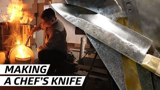 How Knives Are Made for New Yorks Best Restaurants — Handmade [upl. by Ennayar]