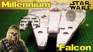 DIY Millennium Falcon  Paper crafts STAR WARS step by step tutorial [upl. by Nnairek]