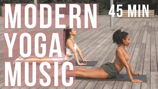 Modern yoga music for exercise and vinyasa practice 45 min of yoga movement music by Songs Of Eden [upl. by Stephine]