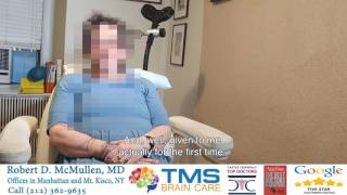 TMS Recovery Stories  Robert D McMullen MD  Tms Therapy Success [upl. by Salsbury]