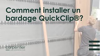 Comment installer un bardage QuickClip® [upl. by Erastatus7]