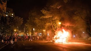 Riots Break Out Near White House Monuments Vandalized [upl. by Dhaf]