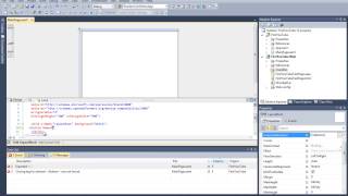 Silverlight 4 Tutorial 1 The Basics Part 1 [upl. by Placidia47]