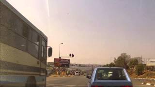 Driving in Swazilands Route MR3 Mbabane  Kwaluseni  Manzini [upl. by Yaral]