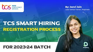 TCS Smart Hiring Registration Process 2023 and 2024 Batch [upl. by Johansen757]