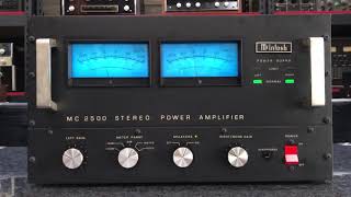 McIntosh MC 2500 On Test by Tho Aidio [upl. by Cyb]