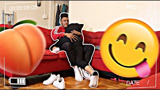 I CANT STOP GRABBING IT PRANK ON GIRLFRIEND SHE LIKED IT [upl. by Mikaela780]