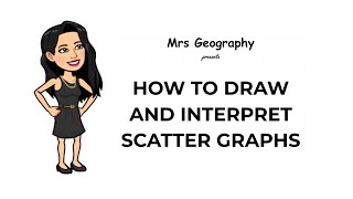 How to draw and interpret scatter graphs [upl. by Malkin]